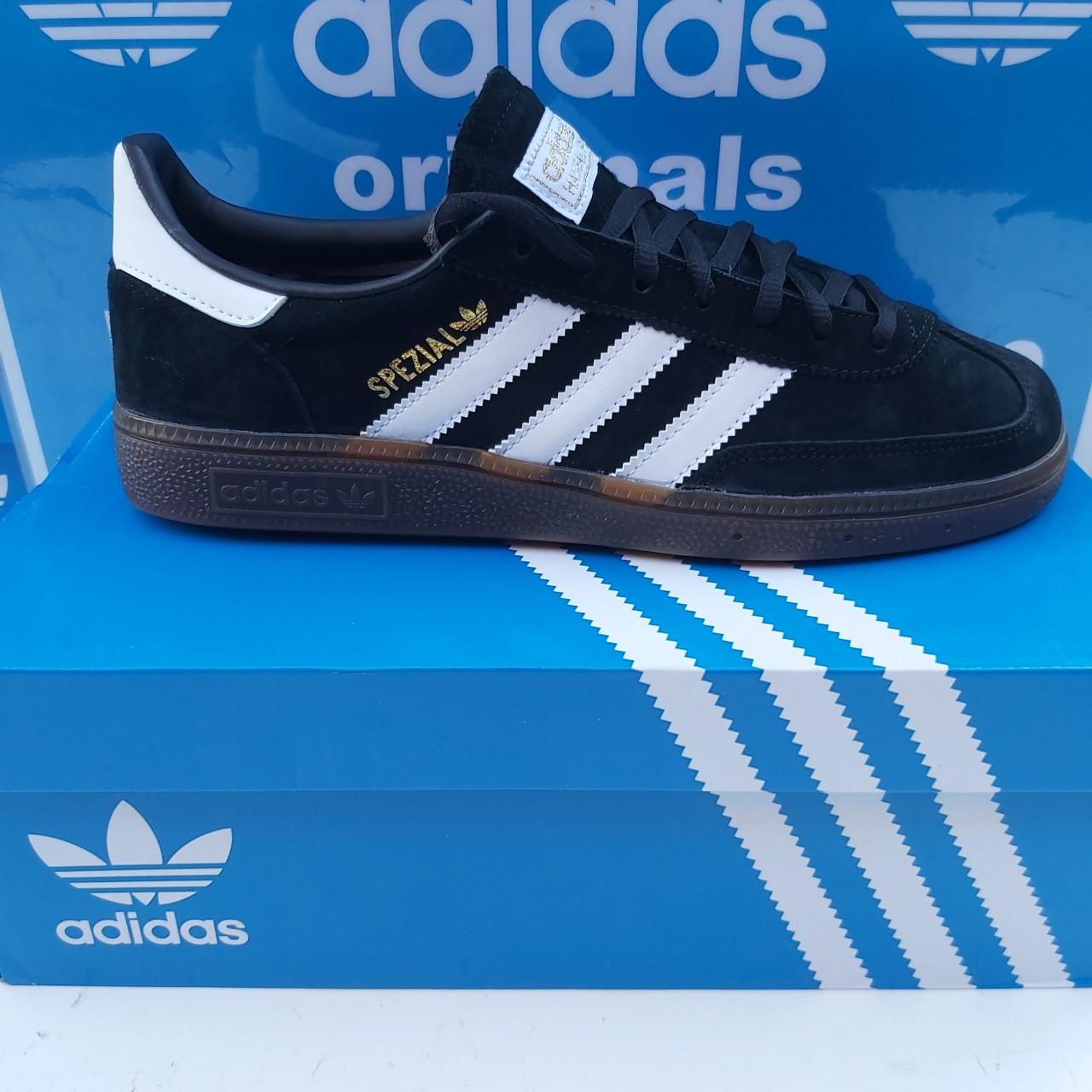 Adidas Originals Handball Spezial black white... - Depop