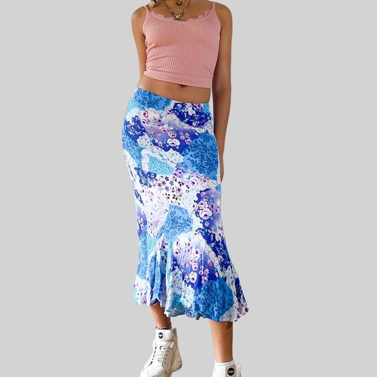 Product Image 2 - patchwork floral maxi skirt ▫️