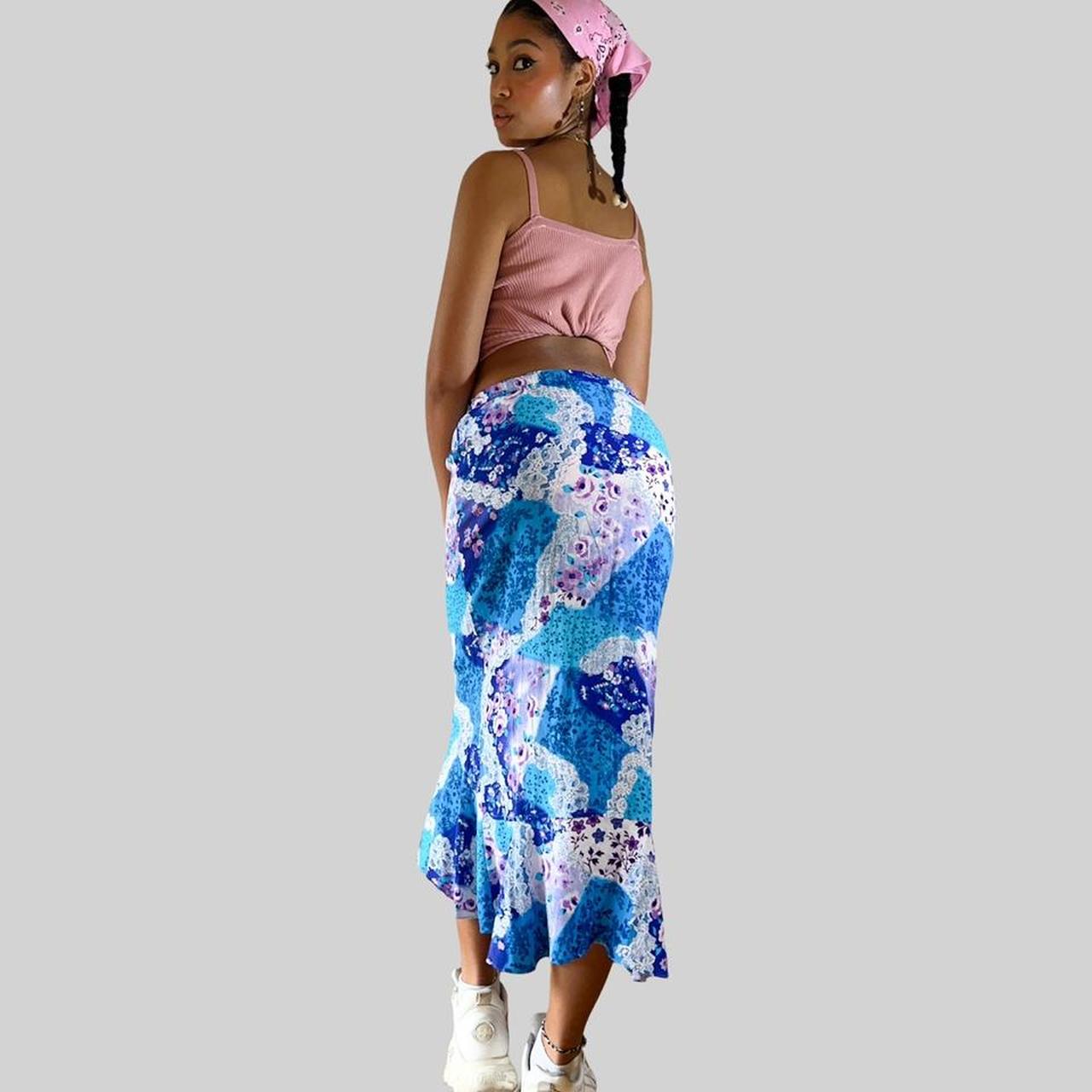 Product Image 3 - patchwork floral maxi skirt ▫️