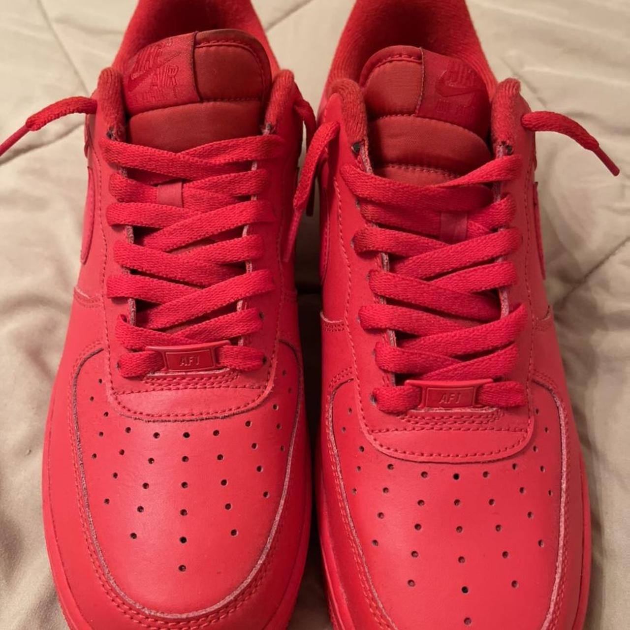 mens red nike air force