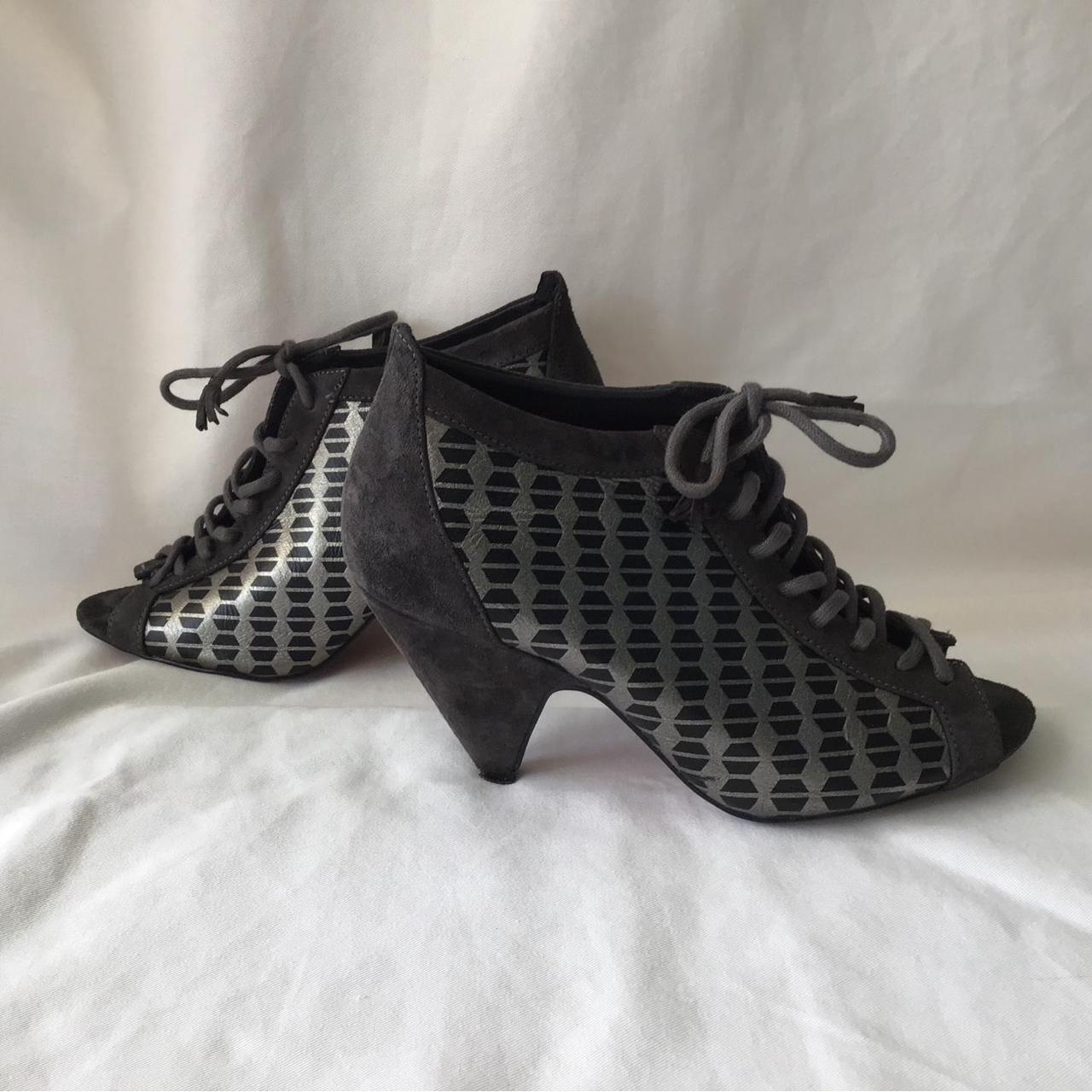 kurt geiger open toe boots