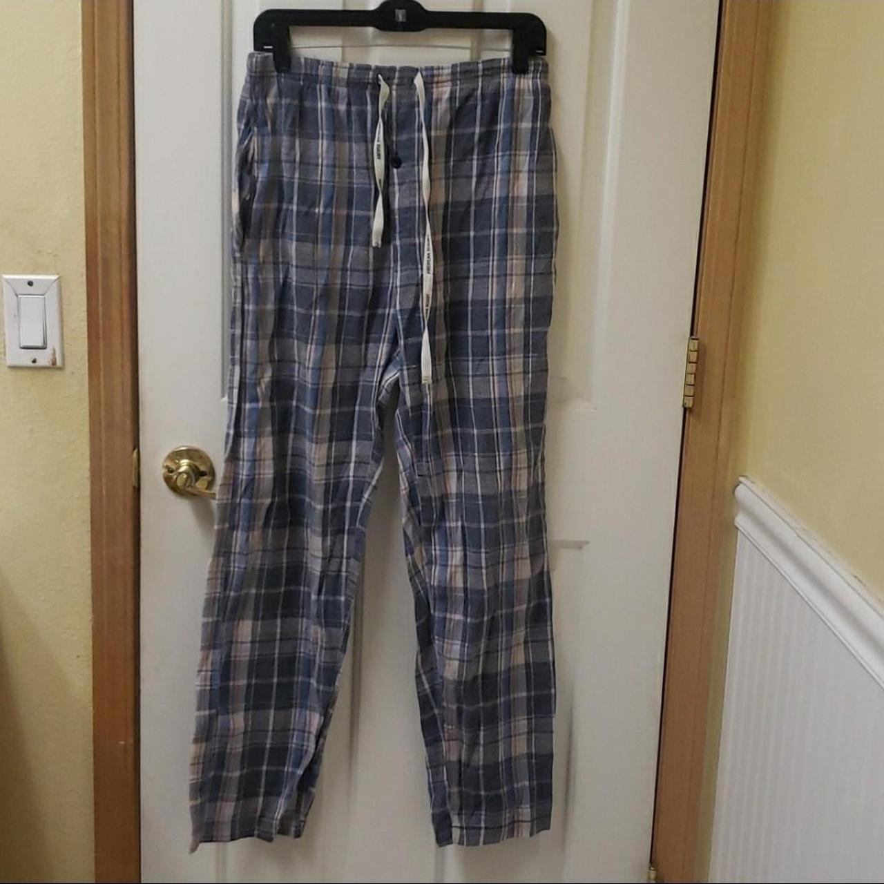 American Rugby pajama pants medium plaid lounge pants - Depop