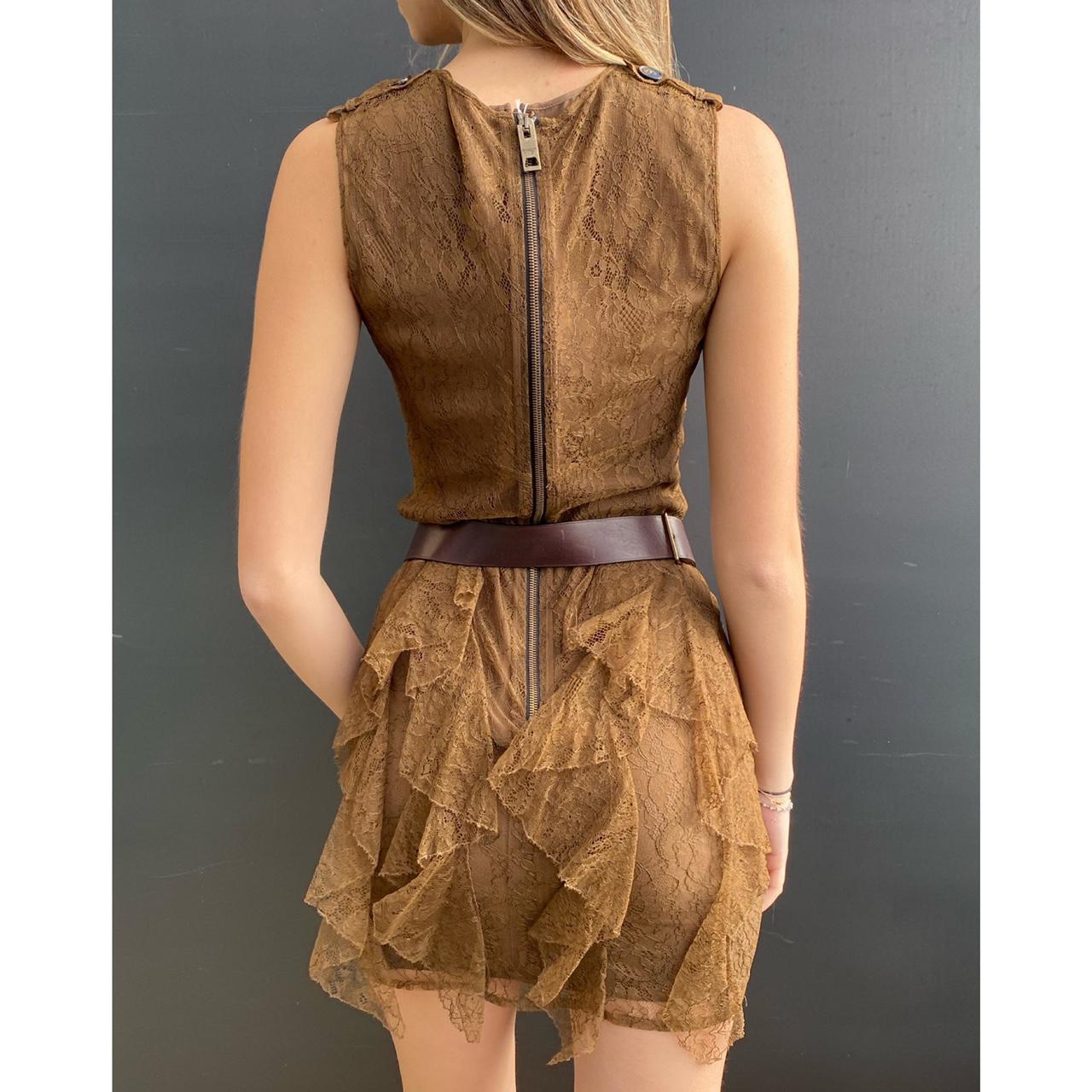 Product Image 3 - Burberry brown lace ruffle dress