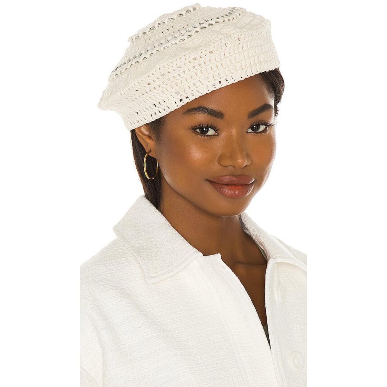 Ganni crochet beret , -For international buyers...