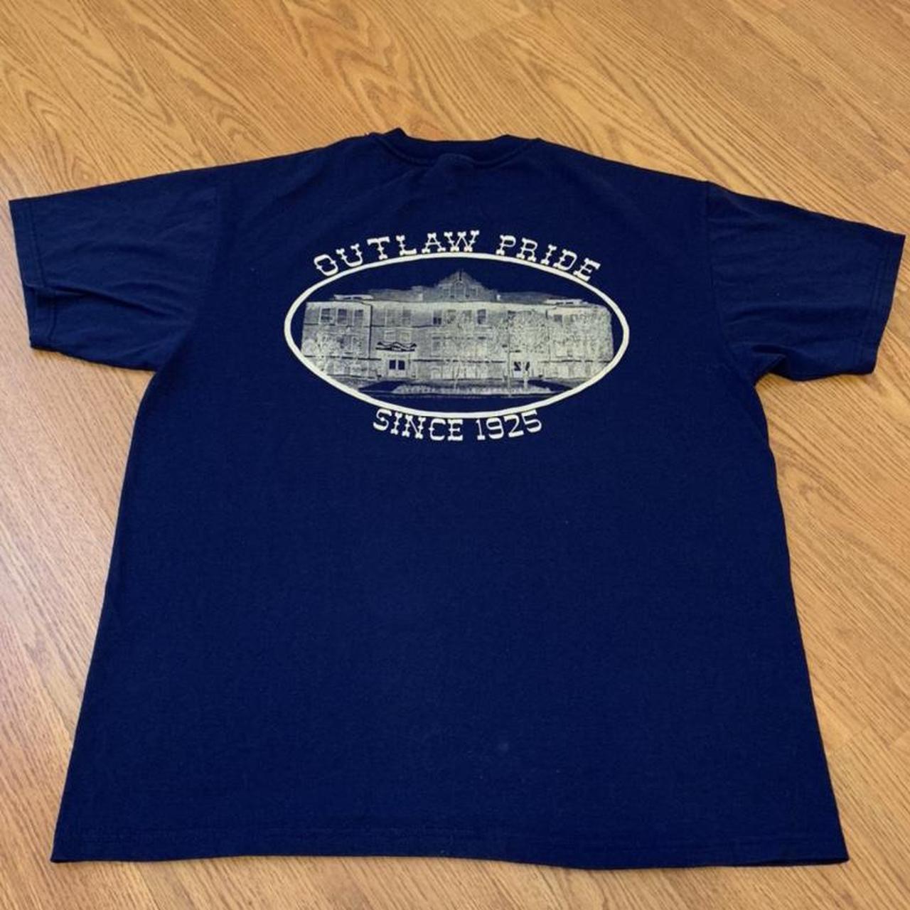 Late 90s Marlow Outlaw Pride Shirt - collegiate high... - Depop