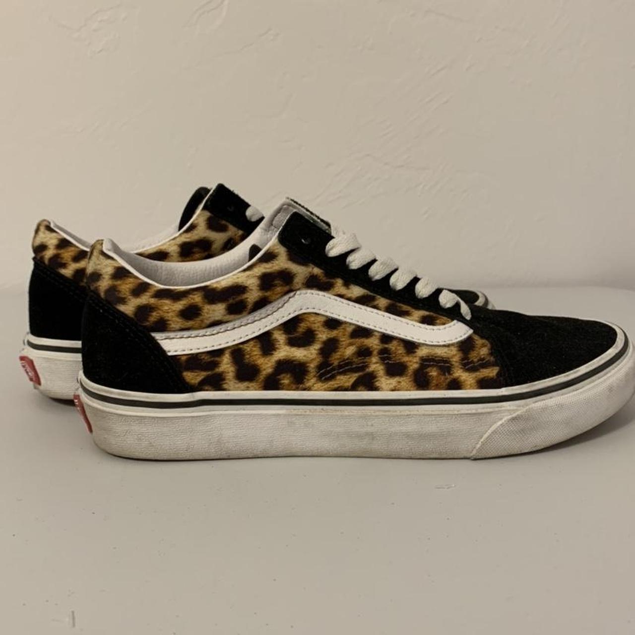 cheetah print vans old skool