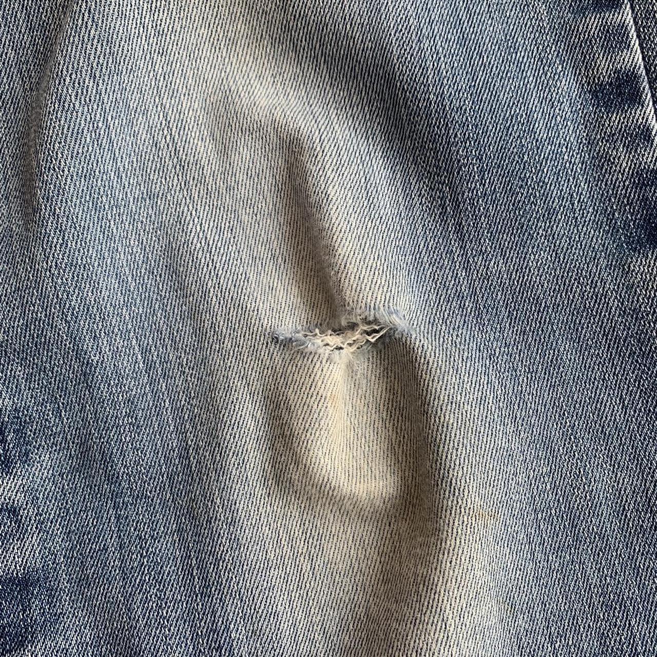 Genuine y2k Levi 501 bootcut jeans, waist 28 leg 30. - Depop