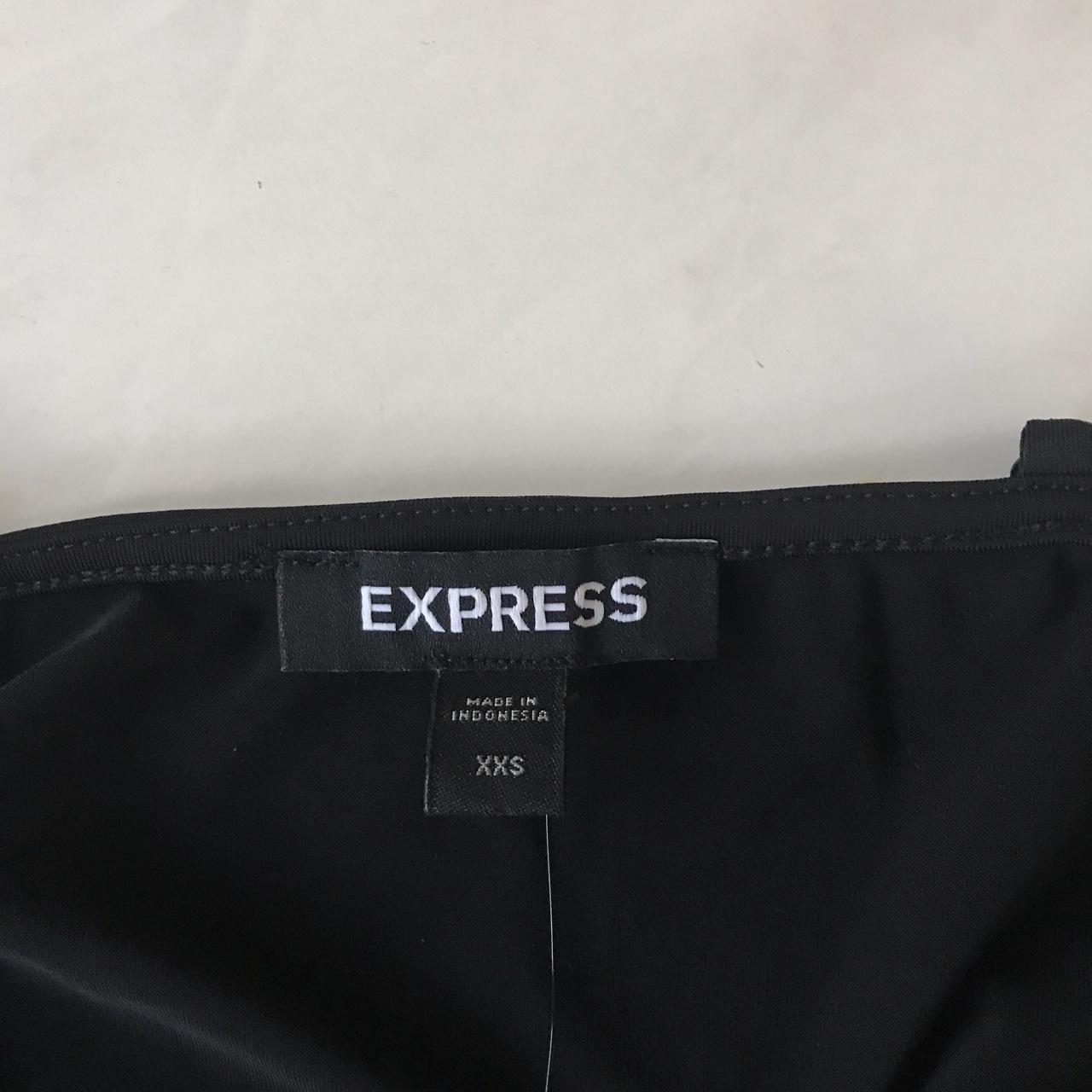 New with tags Express black spaghetti strap cropped... - Depop