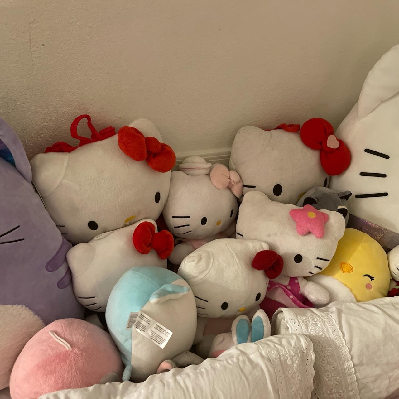 Lots of hello kitty plushies plus other hello kitty... - Depop