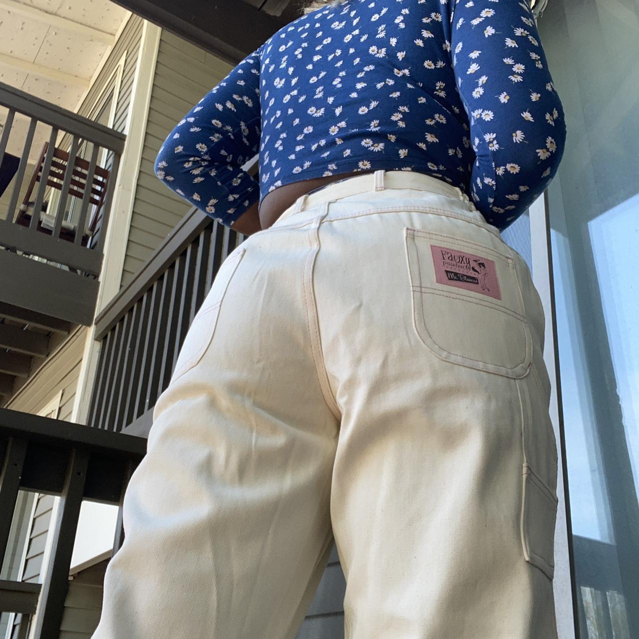 Pink sales painter pants