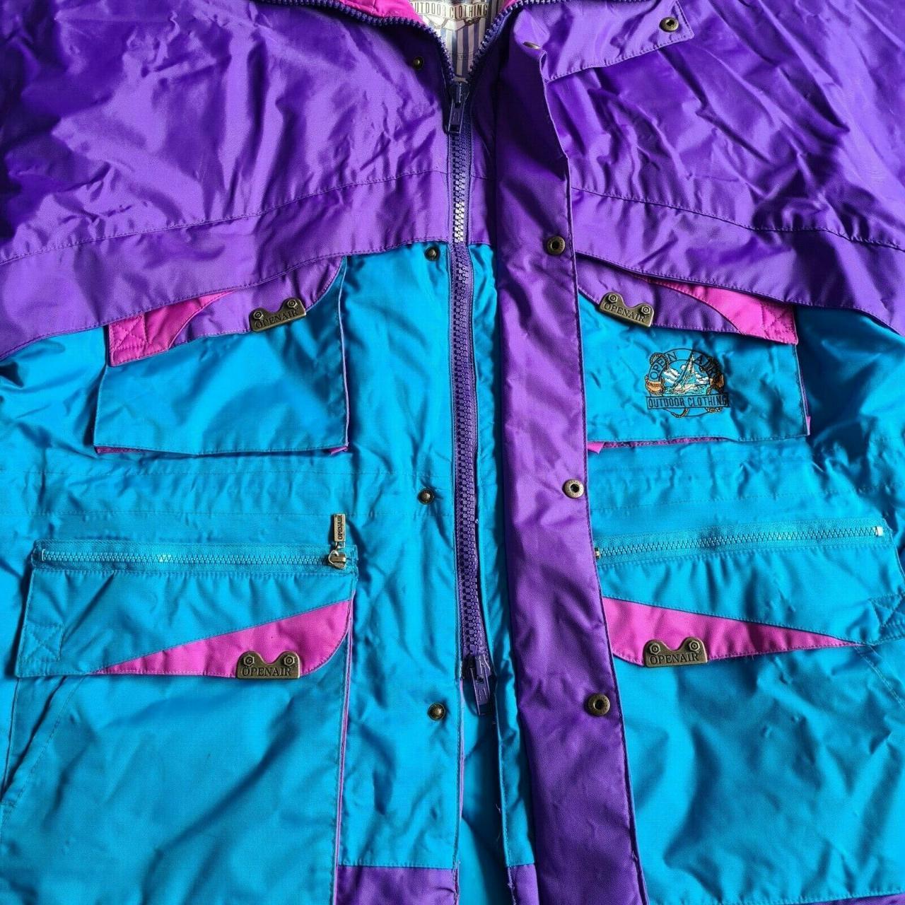 Vintage Open Air Men's Ski Jacket Size UK... Depop