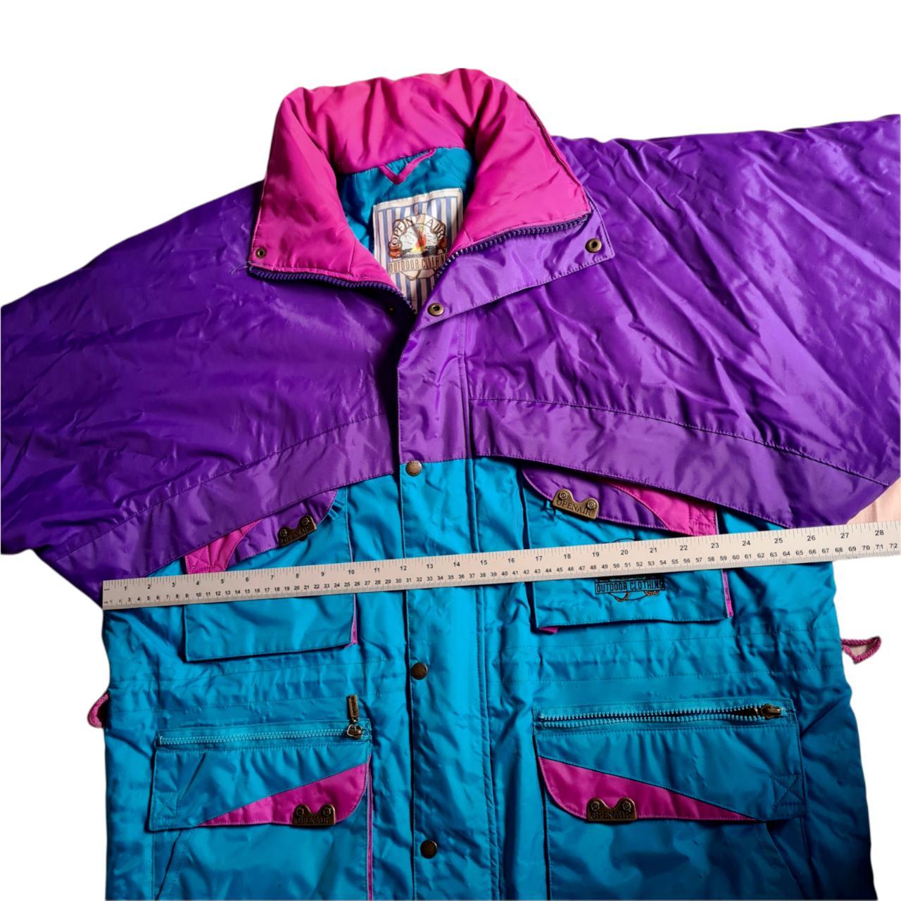 Vintage Open Air Men's Ski Jacket Size UK... Depop