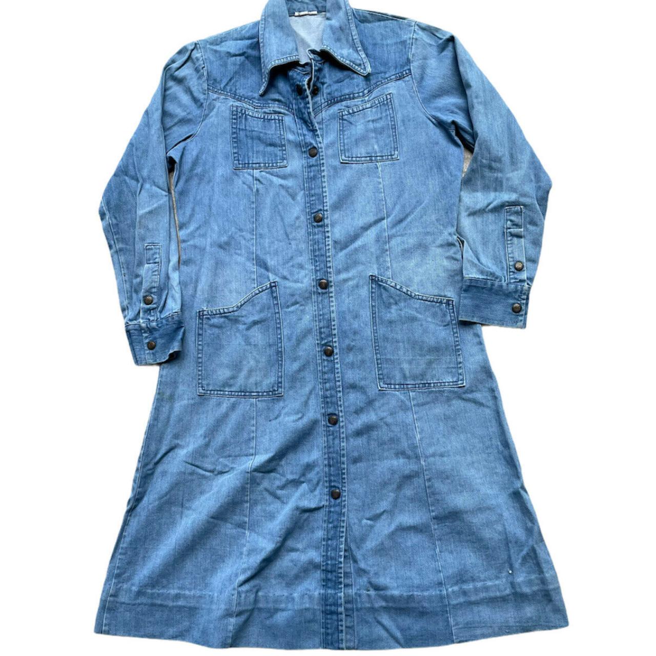 90s Denim Dress Vintage Military-inspired Blue Denim Dress Minimalist  Avantgarde Streetstyle Hero Jeans Dress. - Etsy
