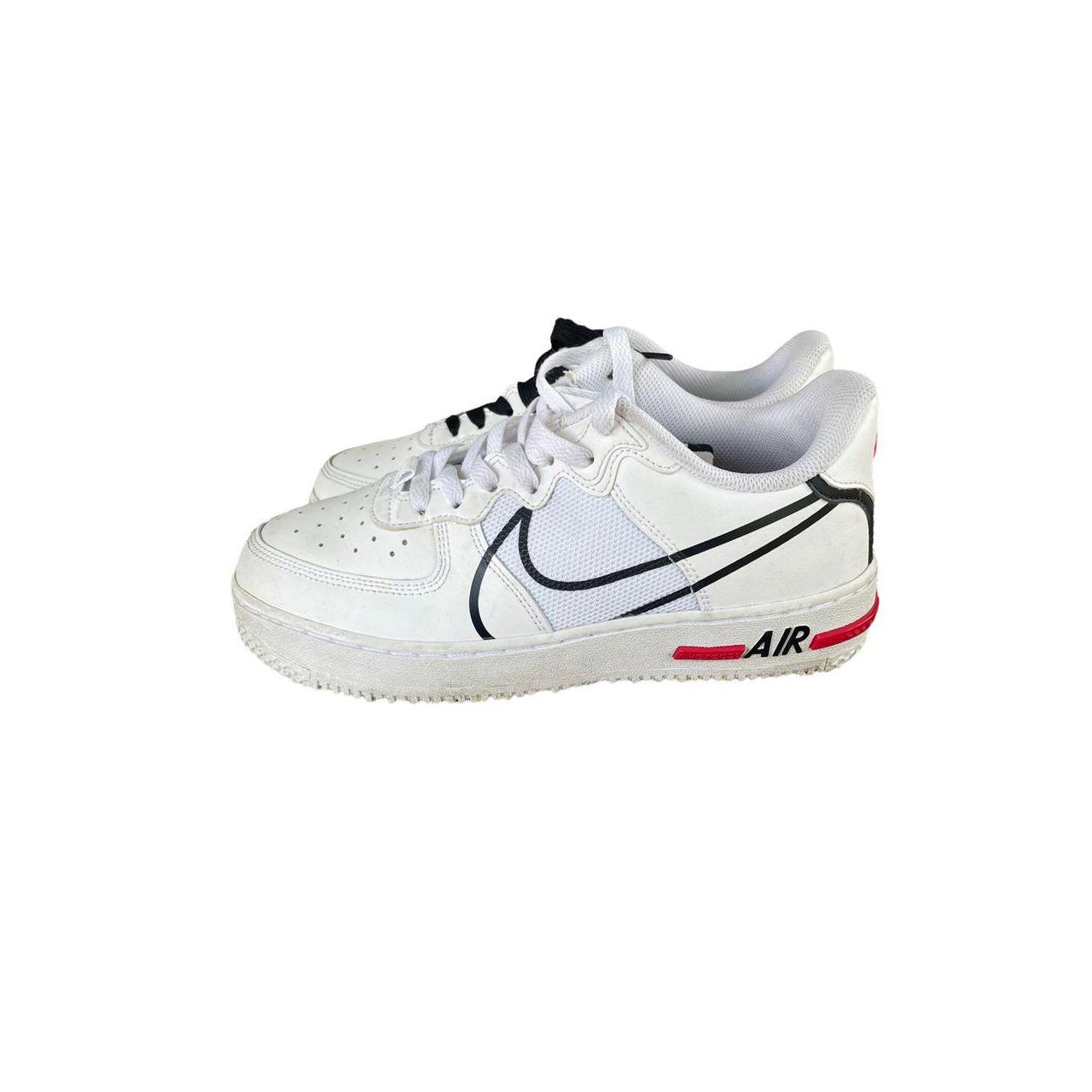 Air force 1 outlet react white junior