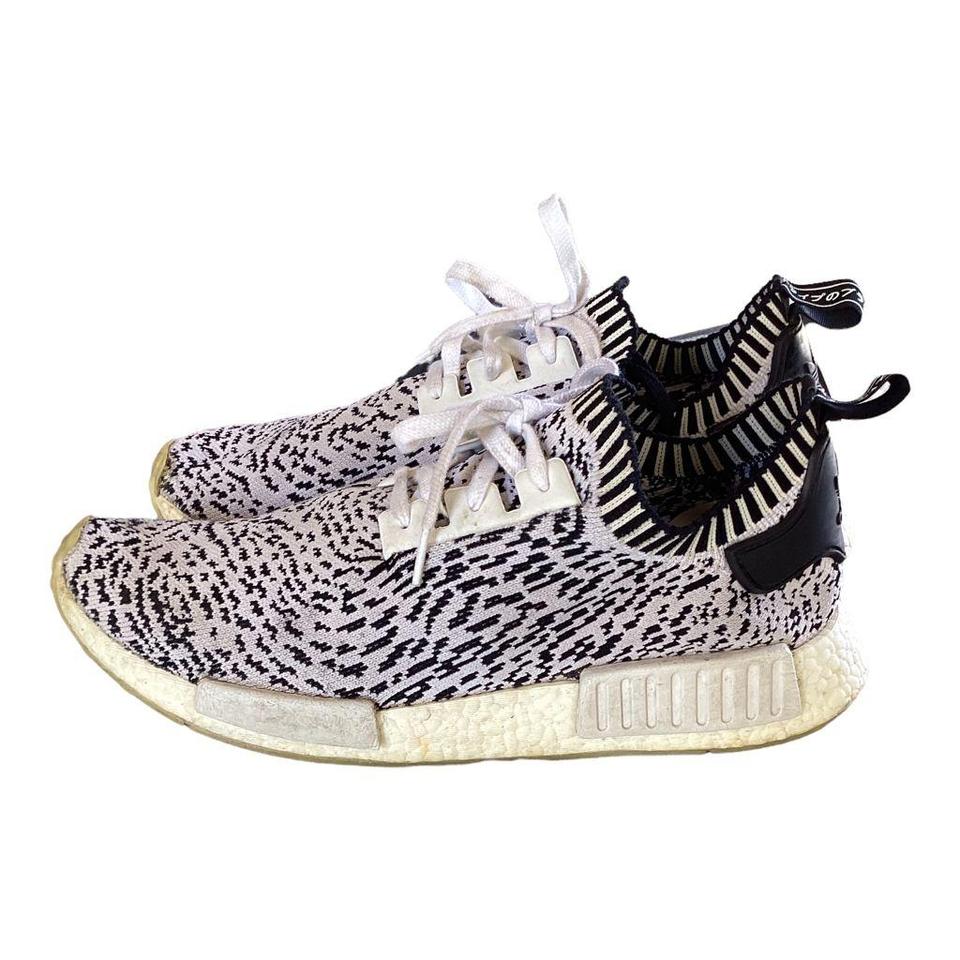 Adidas NMD R1 PK Primeknit Sashiko Zebra Black White. Depop