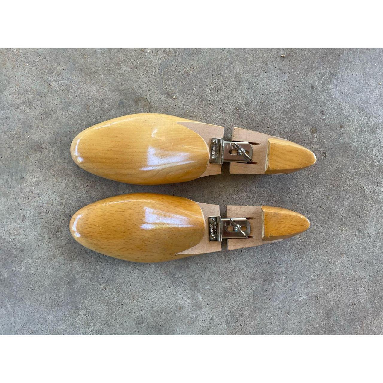 Vintage D Mackay Morgan Hayes Adjustable Wooden Shoe... - Depop