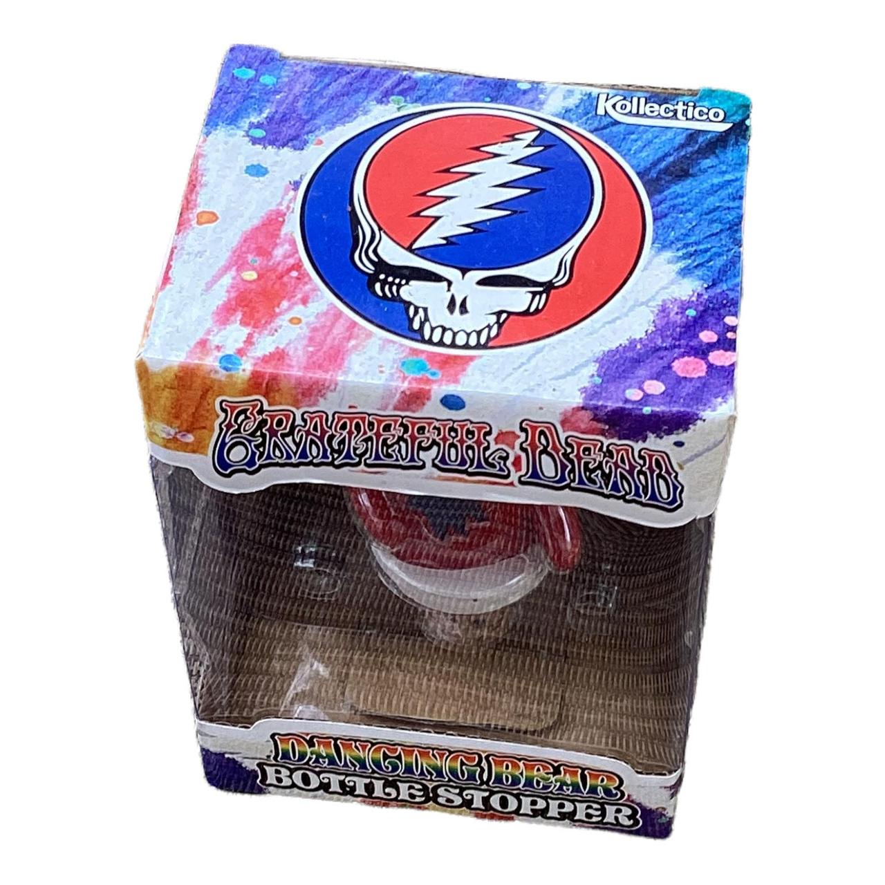 Grateful Dead Dancing Bear Bottle stopper with Body... - Depop