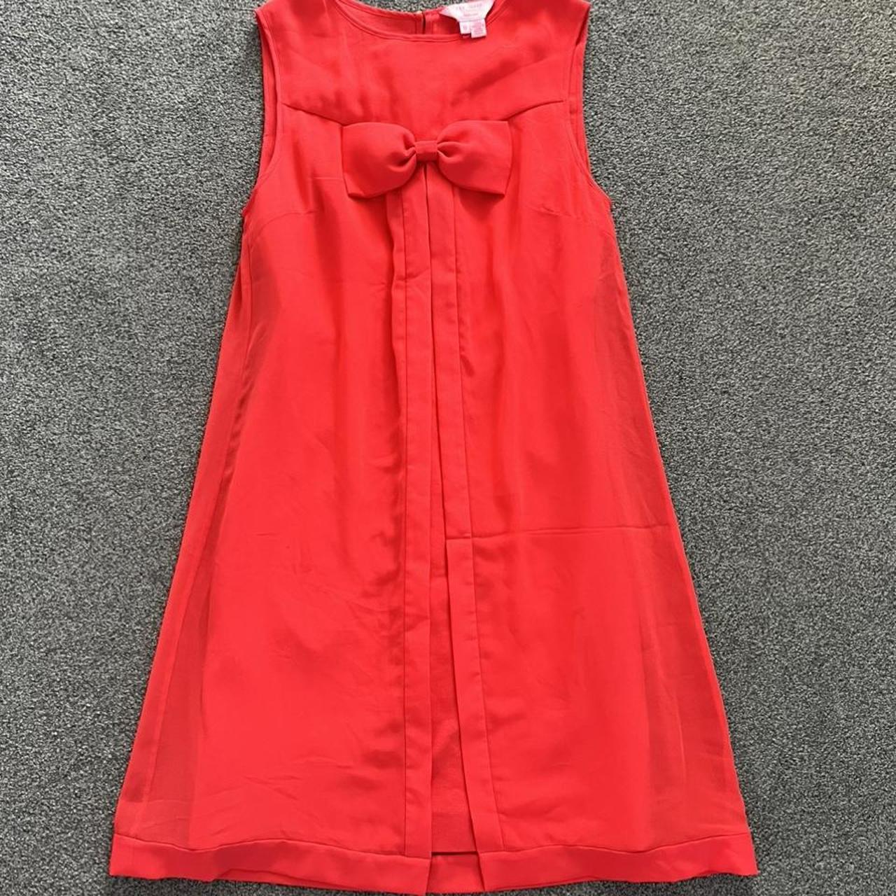 Ted baker red bow on sale dress