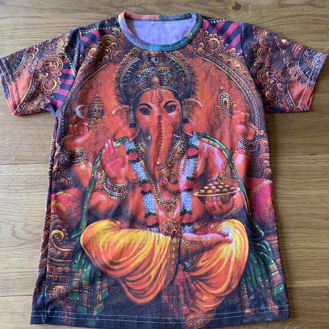 size-s-ganesha-tshirt-from-india-hindu-religious-depop