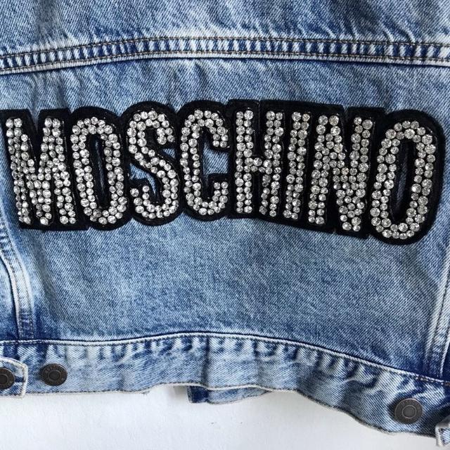 h&m moschino jean jacket