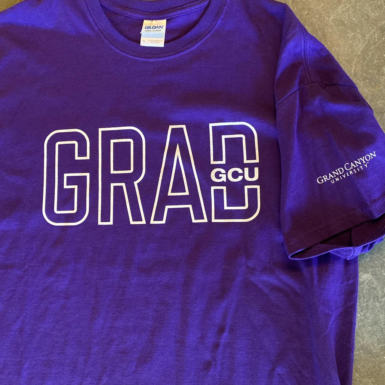 Purple and white Grand Canyon University college... - Depop