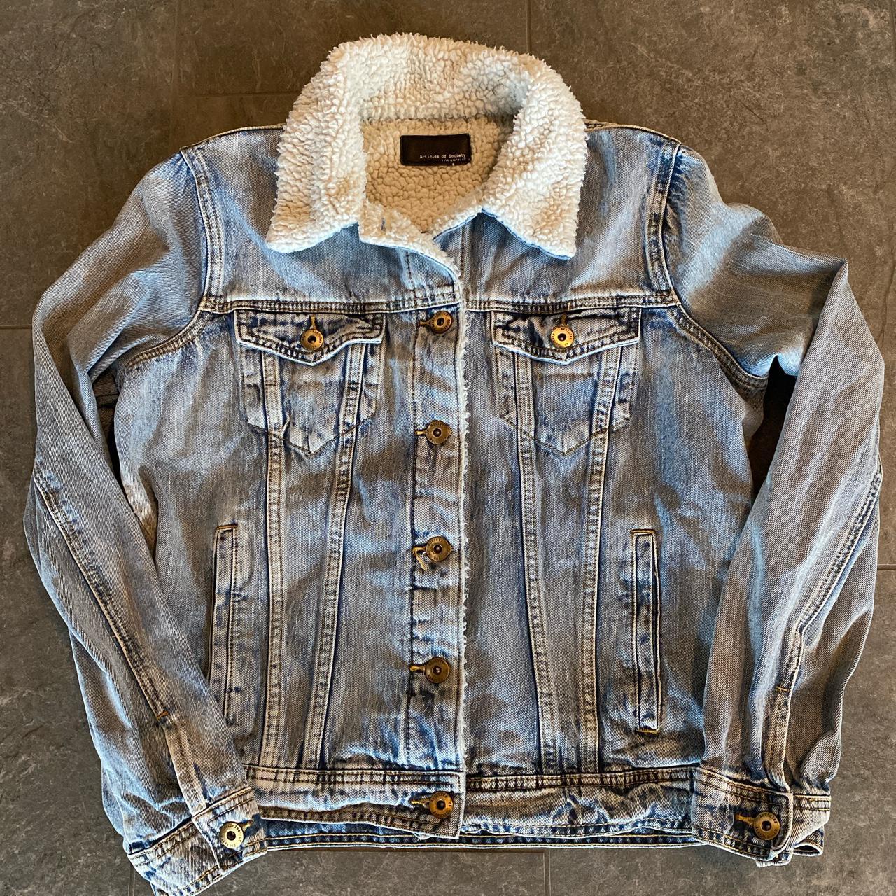 articles of society denim jacket