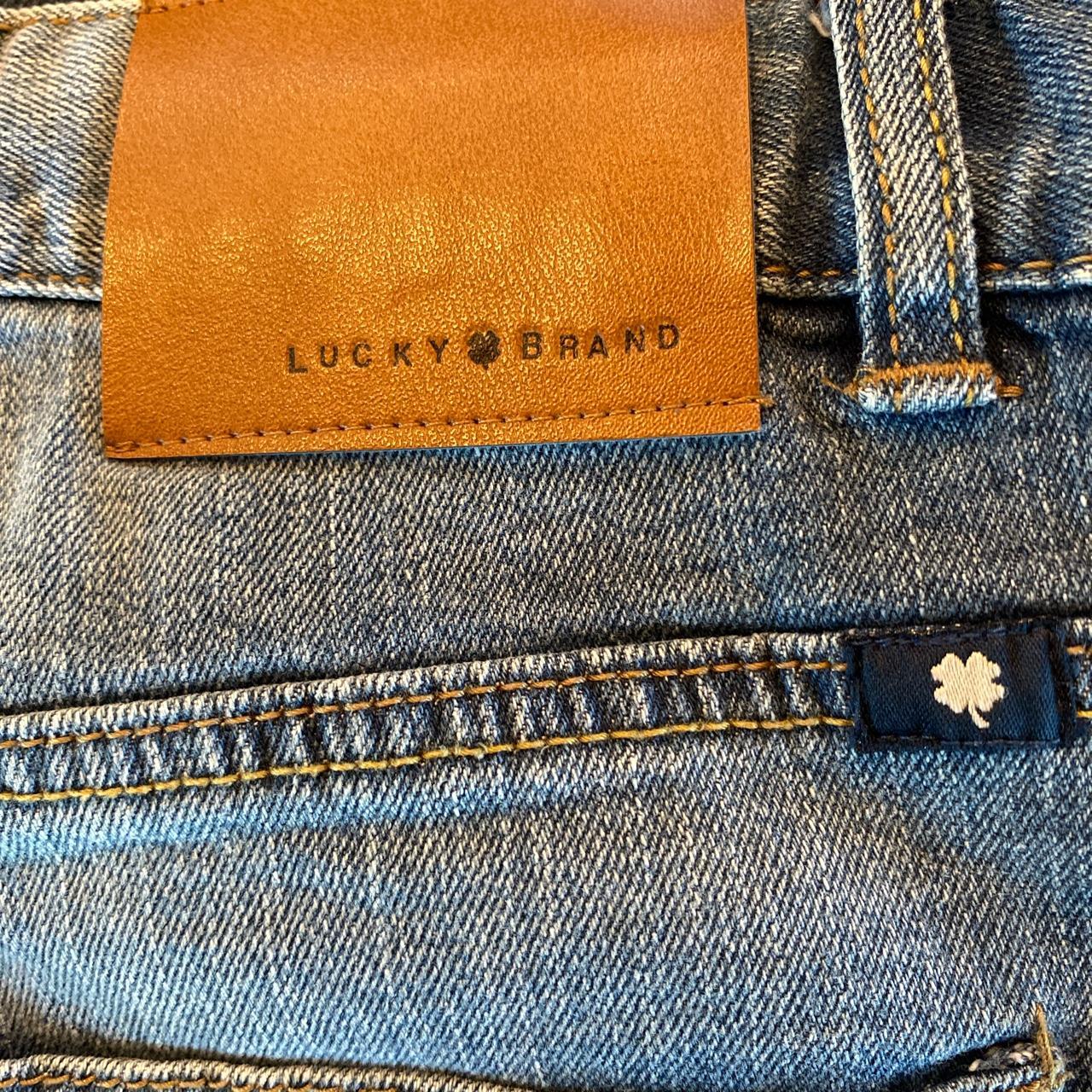 Lucky Brand Los Angeles full rise medium wash... - Depop