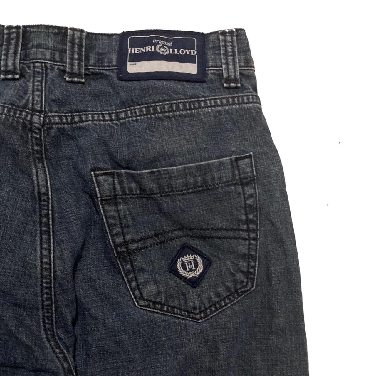 Sømil krydstogt tyktflydende Men's Henri Lloyd straight leg jeans // size 30R... - Depop