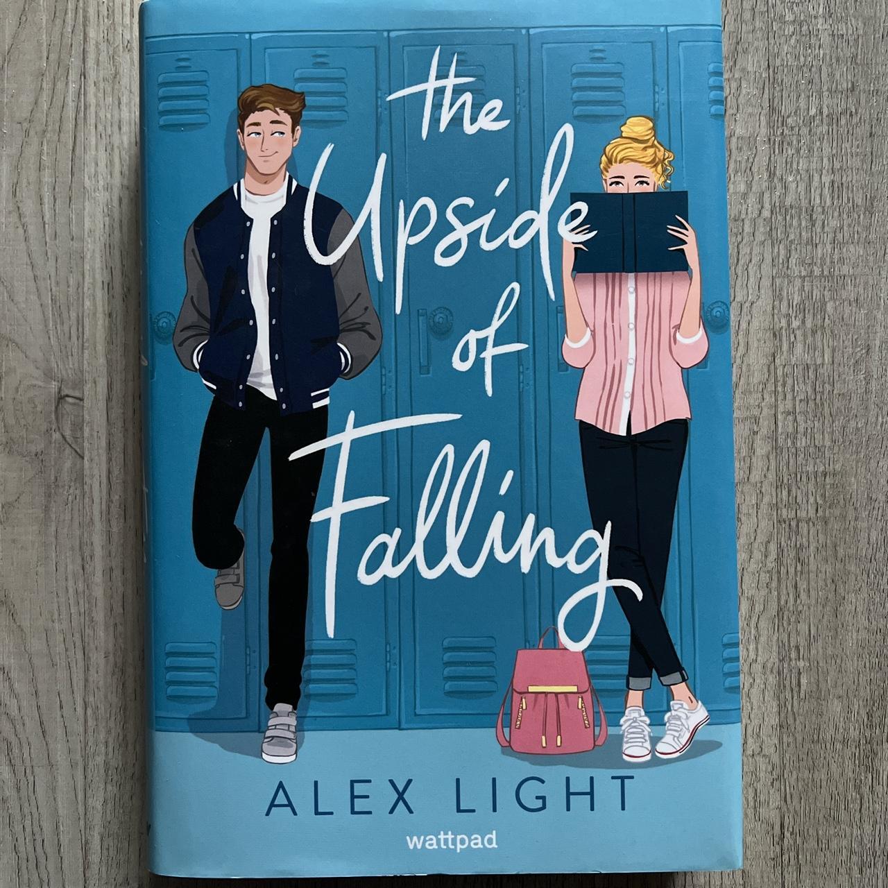 The Upside of Falling by Alex Light hardcover novel Depop