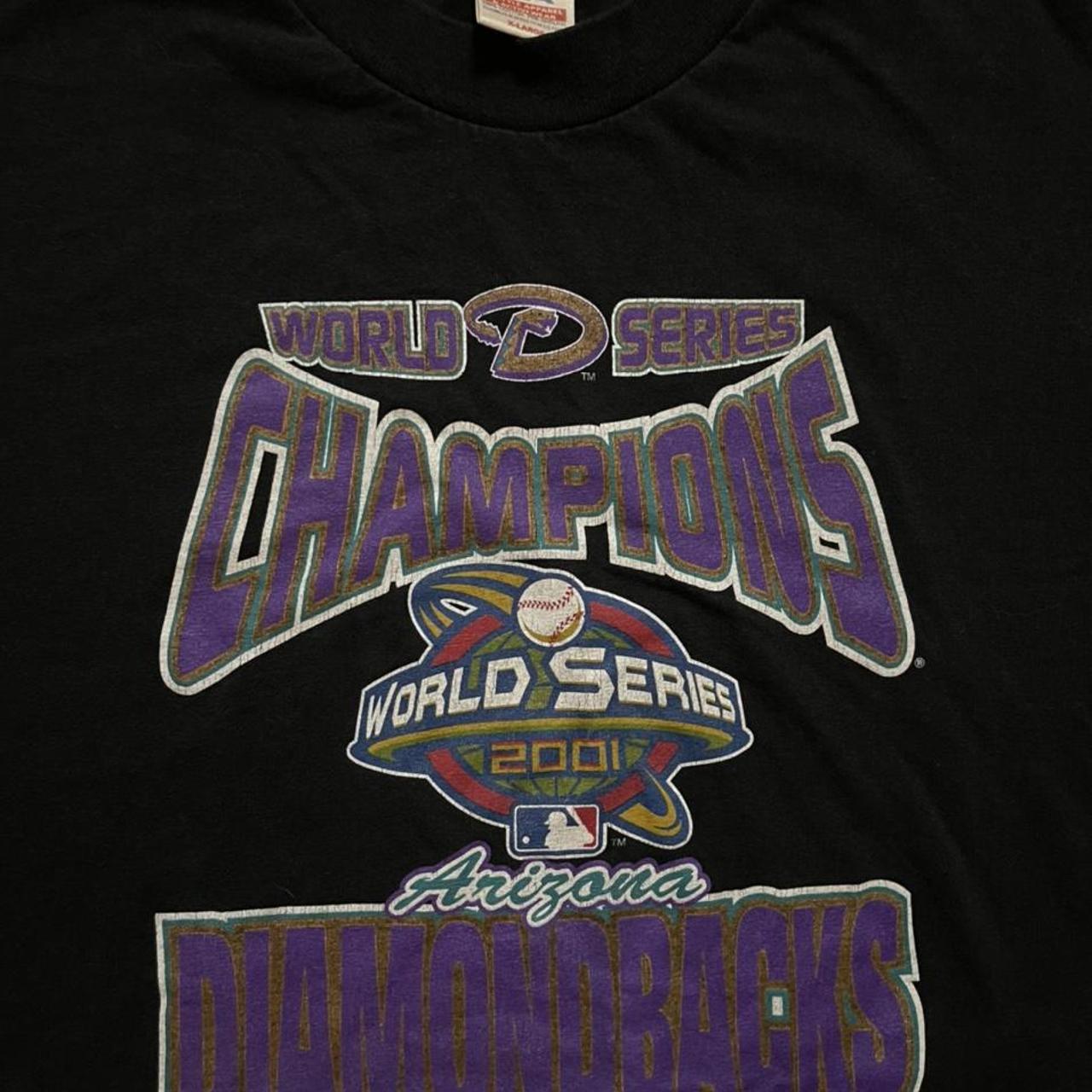 Arizona Diamondbacks Vintage 2001 MLB World Series - Depop