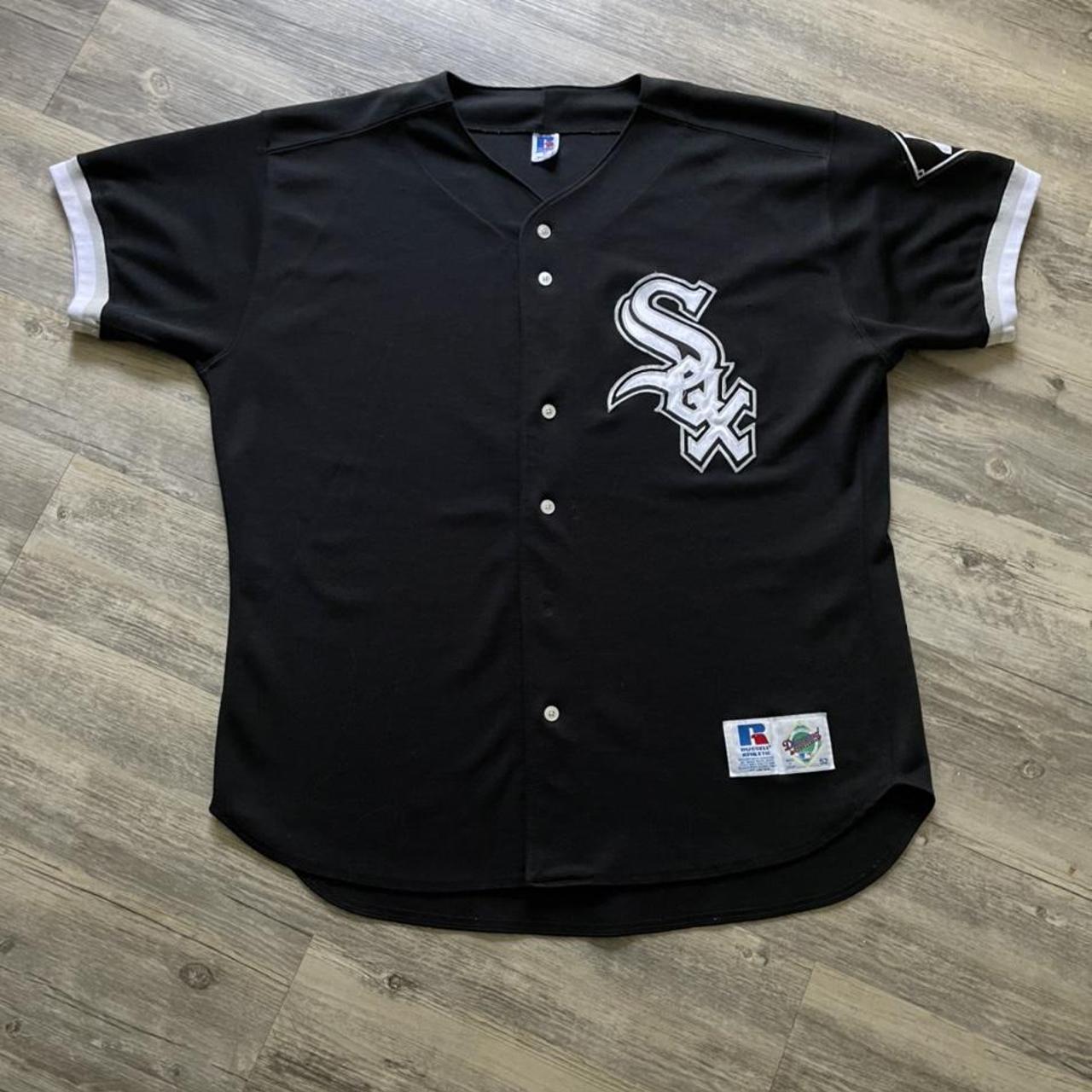 Vintage White Sox Jersey. Vintage Russell Athletic - Depop