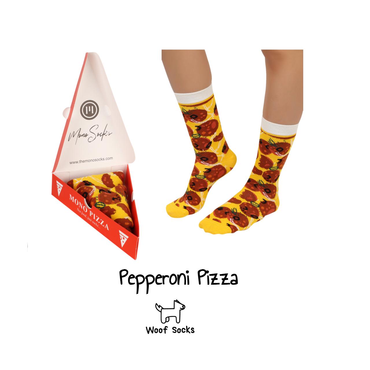 Pepperoni Pizza Socks , Women Men Gift , Best Gift... Depop