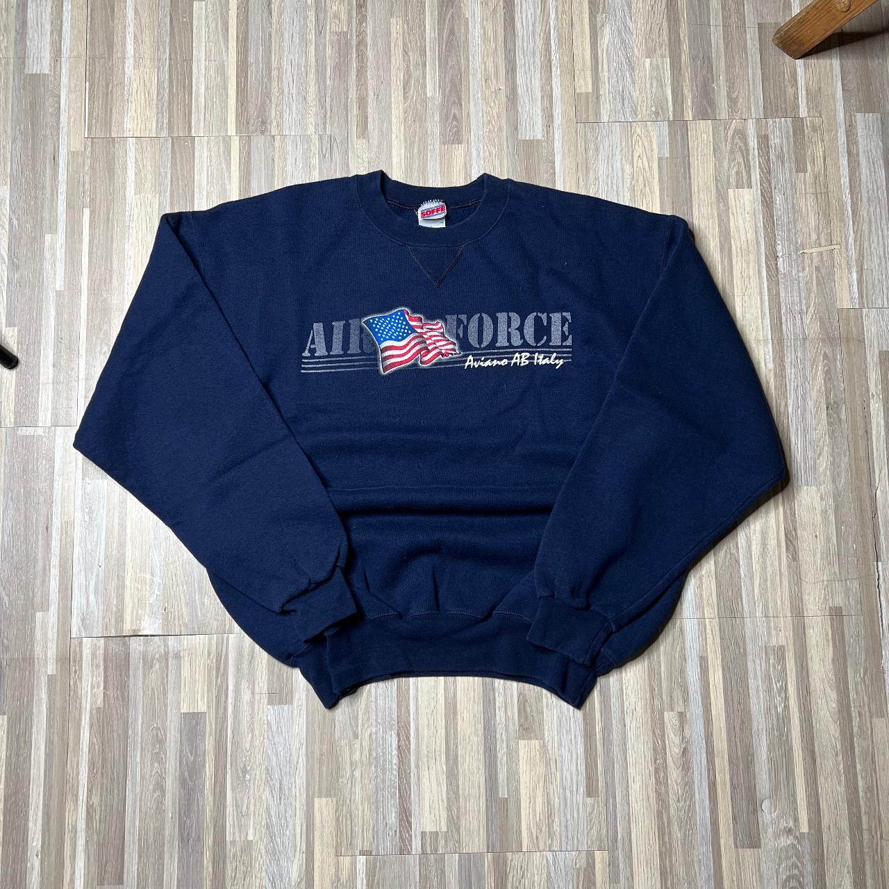 Vintage 90s US Military Air Force Crewneck...