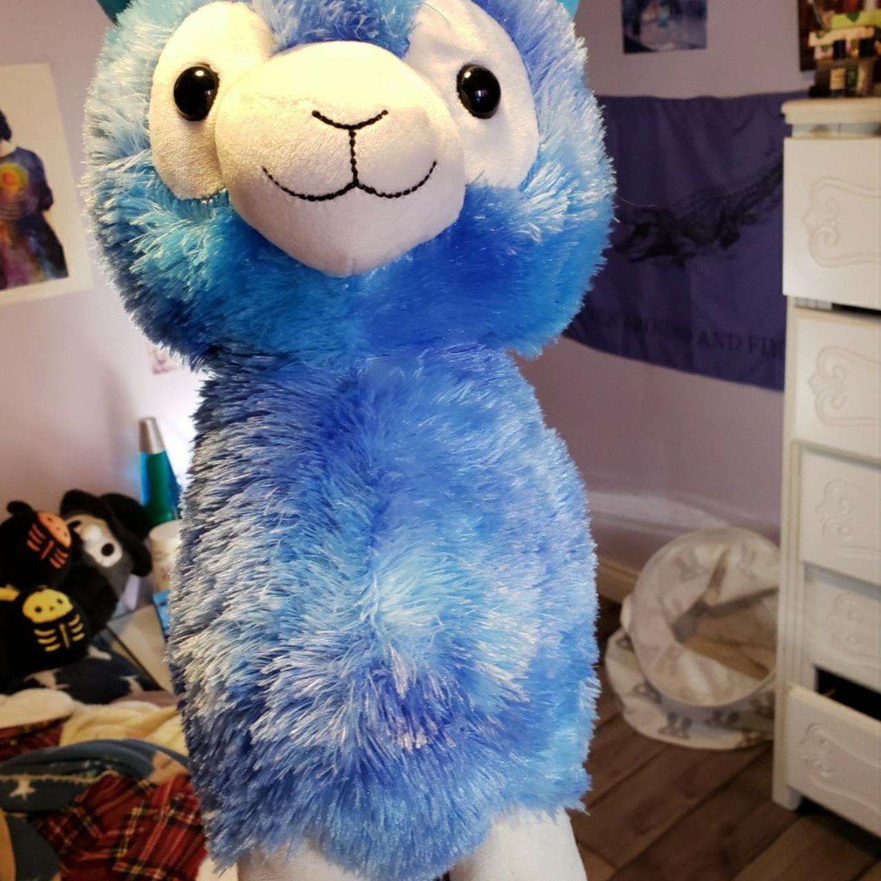Blue llama plush discount