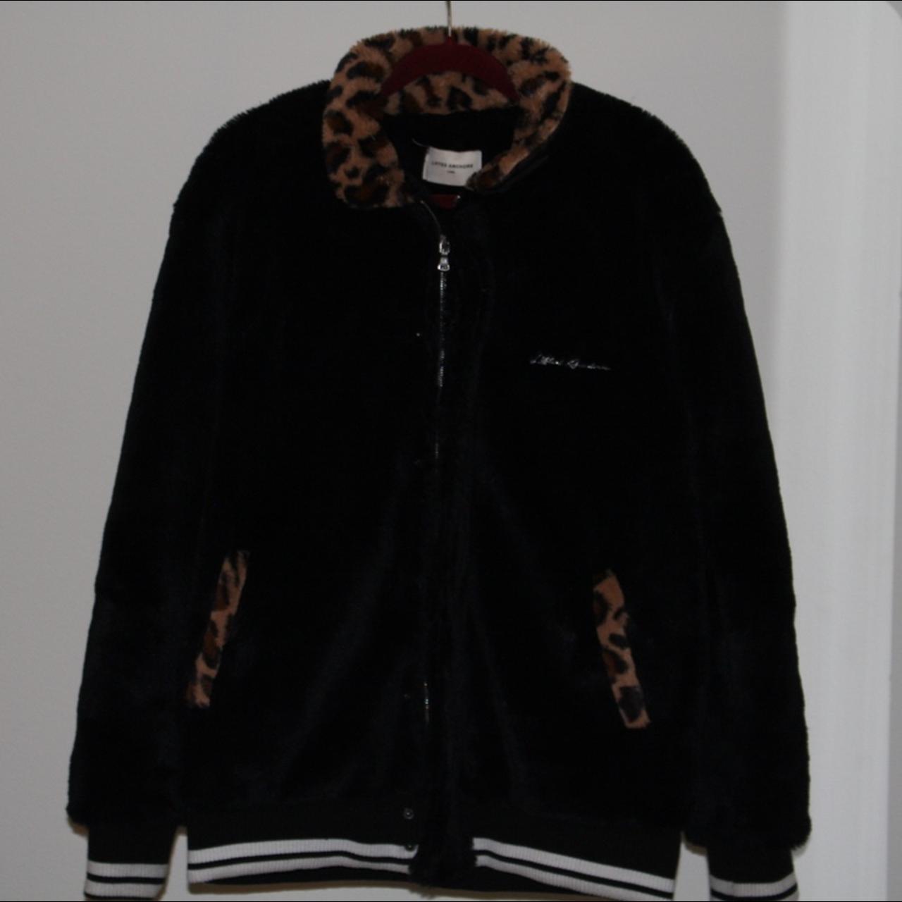 Lifted Anchors Men's Black Coat