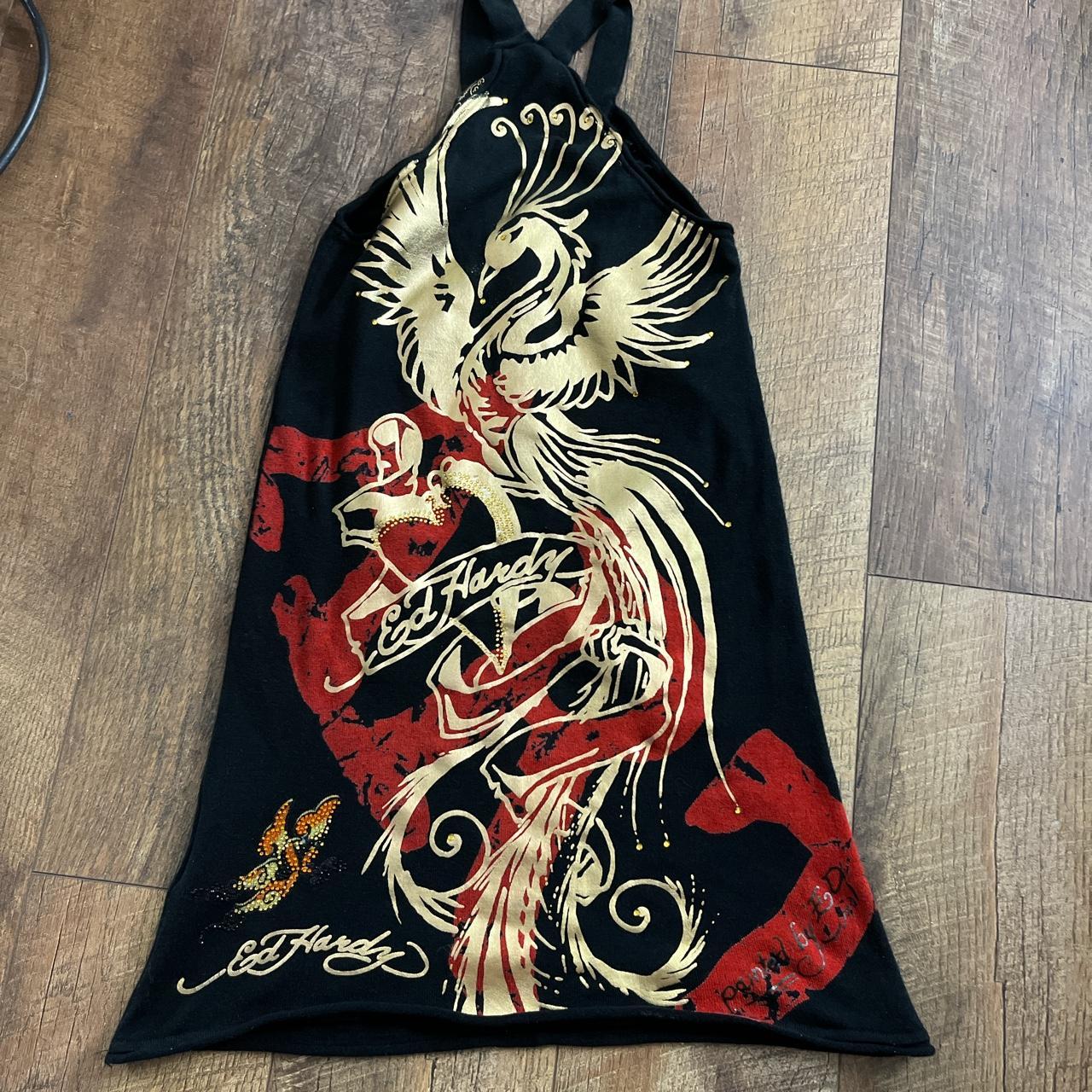 Product Image 1 - Ed hardy black mini dress