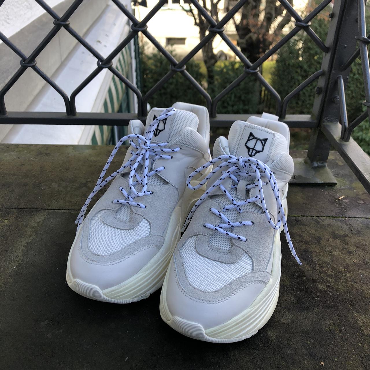 Naked Wolfe Track White Chunky Platform | Depop