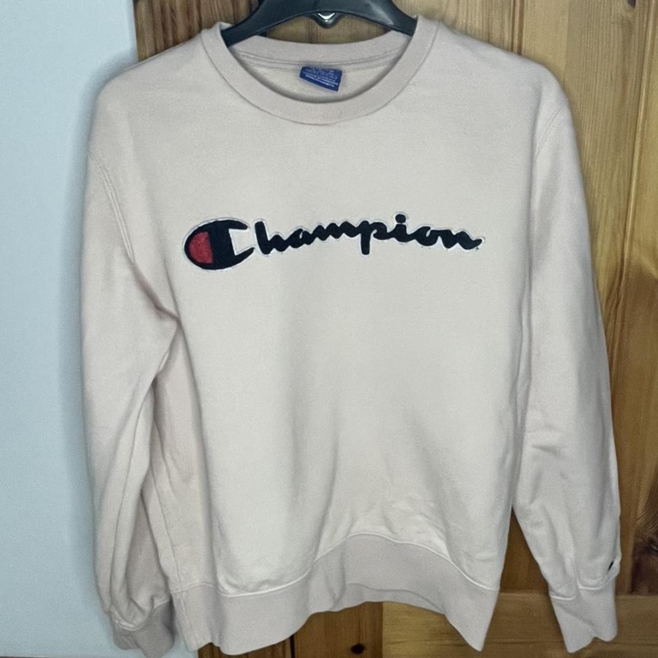 Light pink best sale champion crewneck