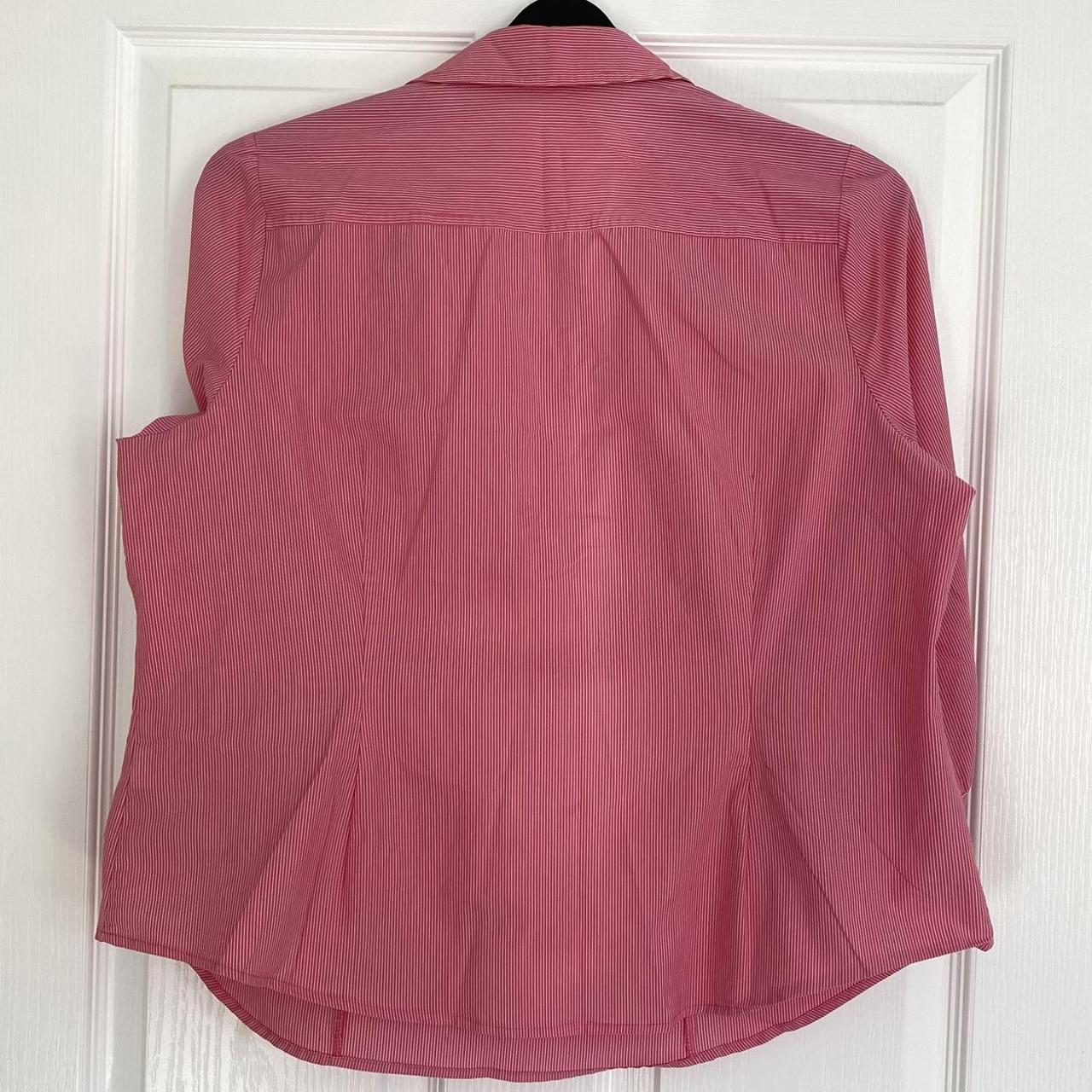 Ladies M&S Woman 1/2 Button Roll Tab Sleeve Shirt... - Depop