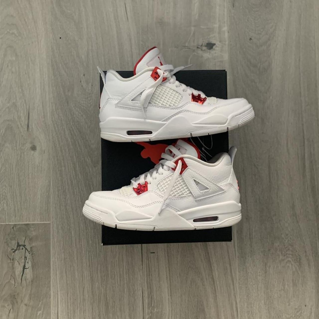 jordan 4 metallic red retail