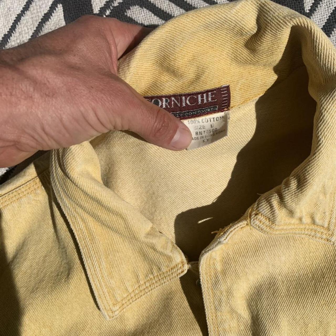 Men's Yellow Jacket Depop