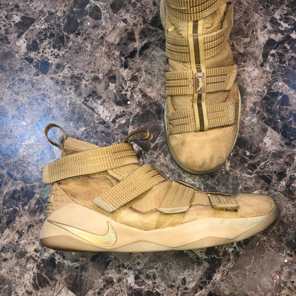 Lebron soldier 11 deals wheat gold