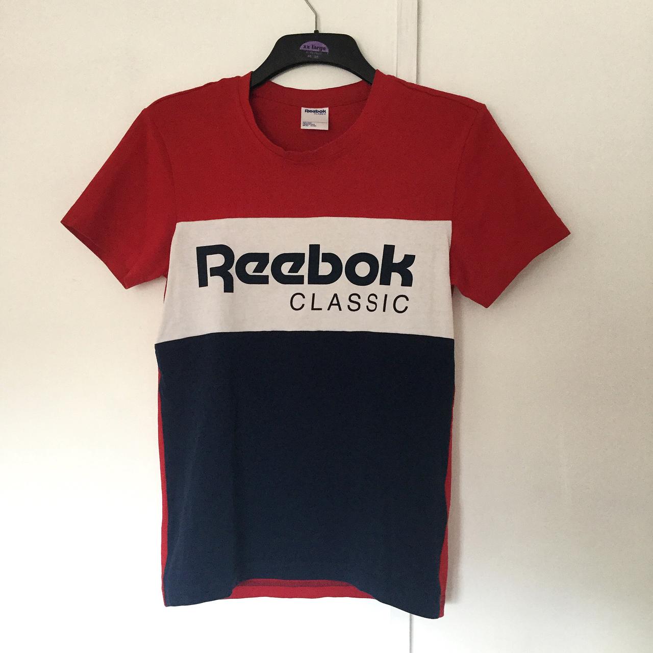Reebok Classics t shirt 🔥 Sick tee with spell out... - Depop