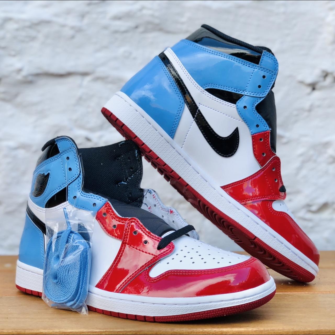 unc jordan 1 red