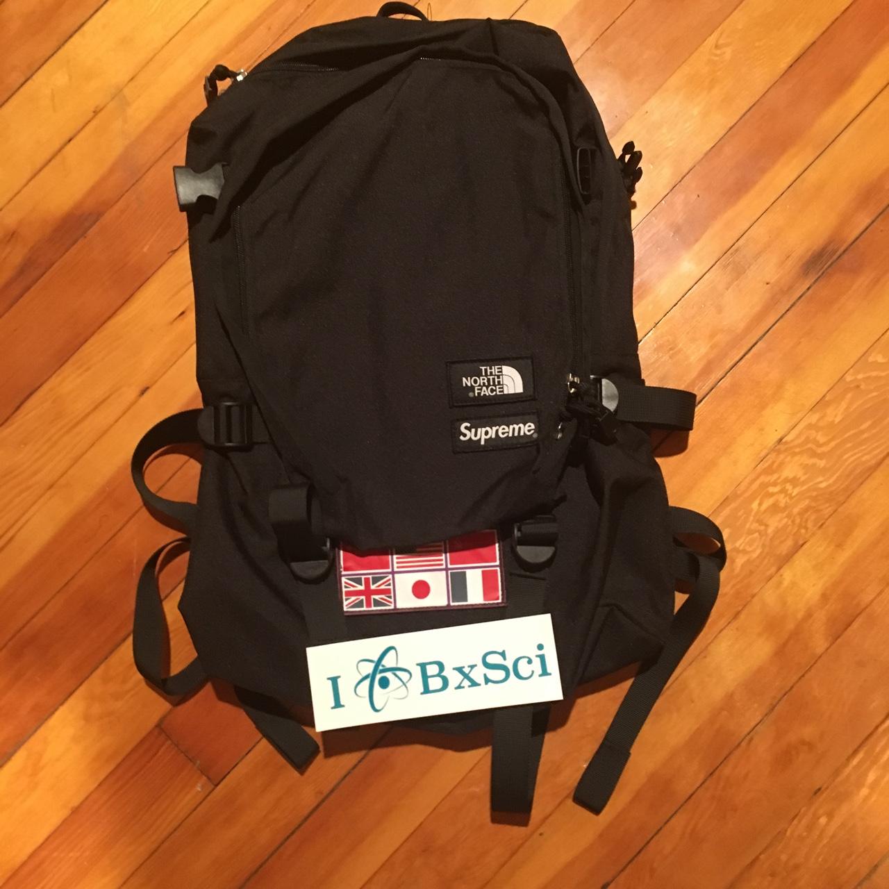 Supreme x The North Face Expedition Black Backpack.... - Depop