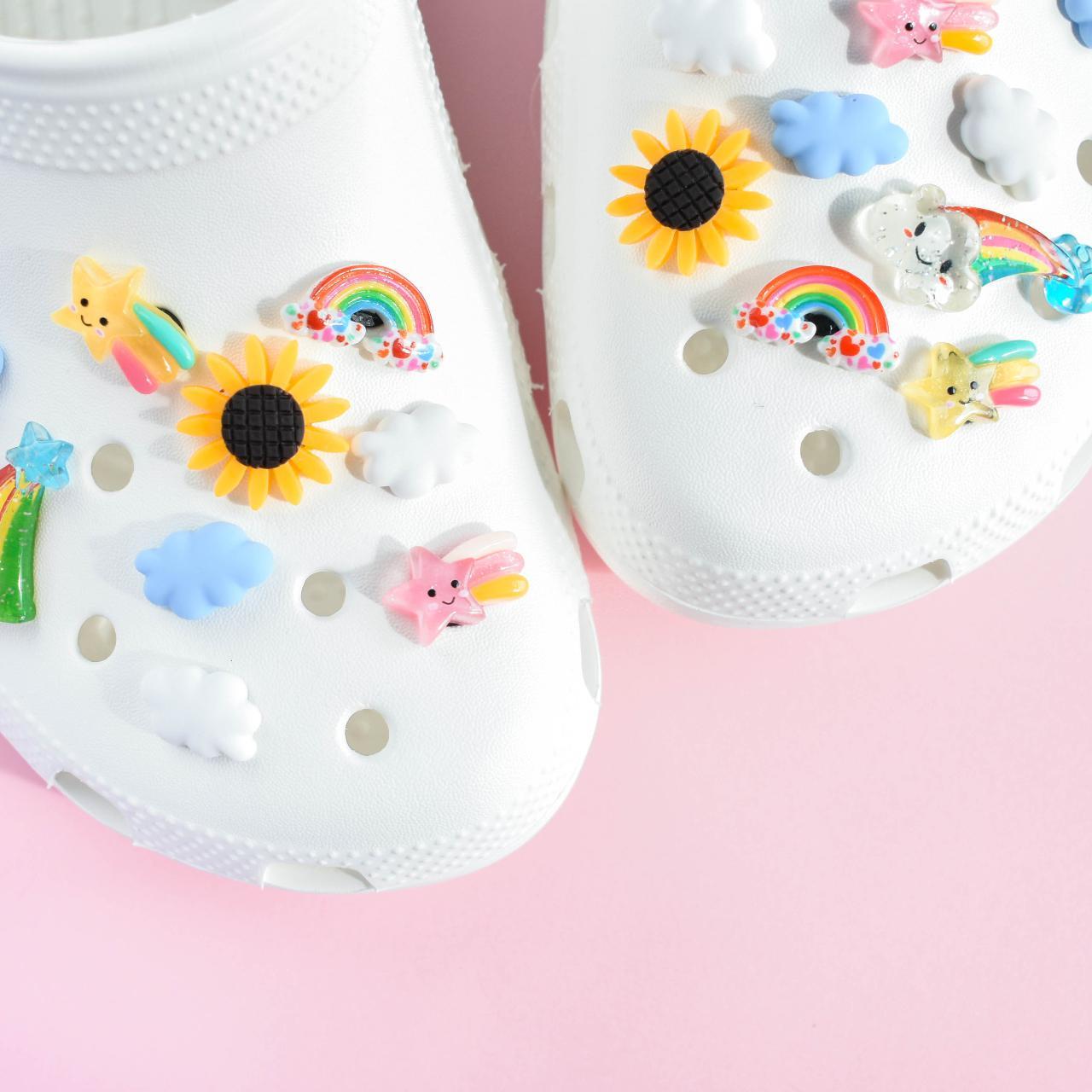 Rainbow Crocs jibbitz This is a listing