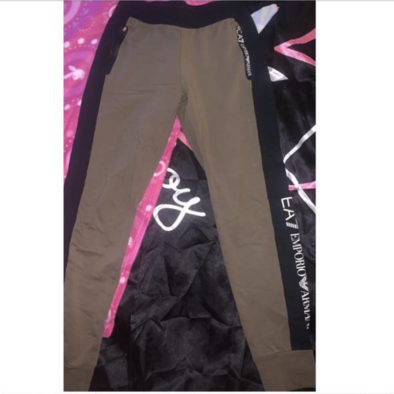 ea7 joggers grey