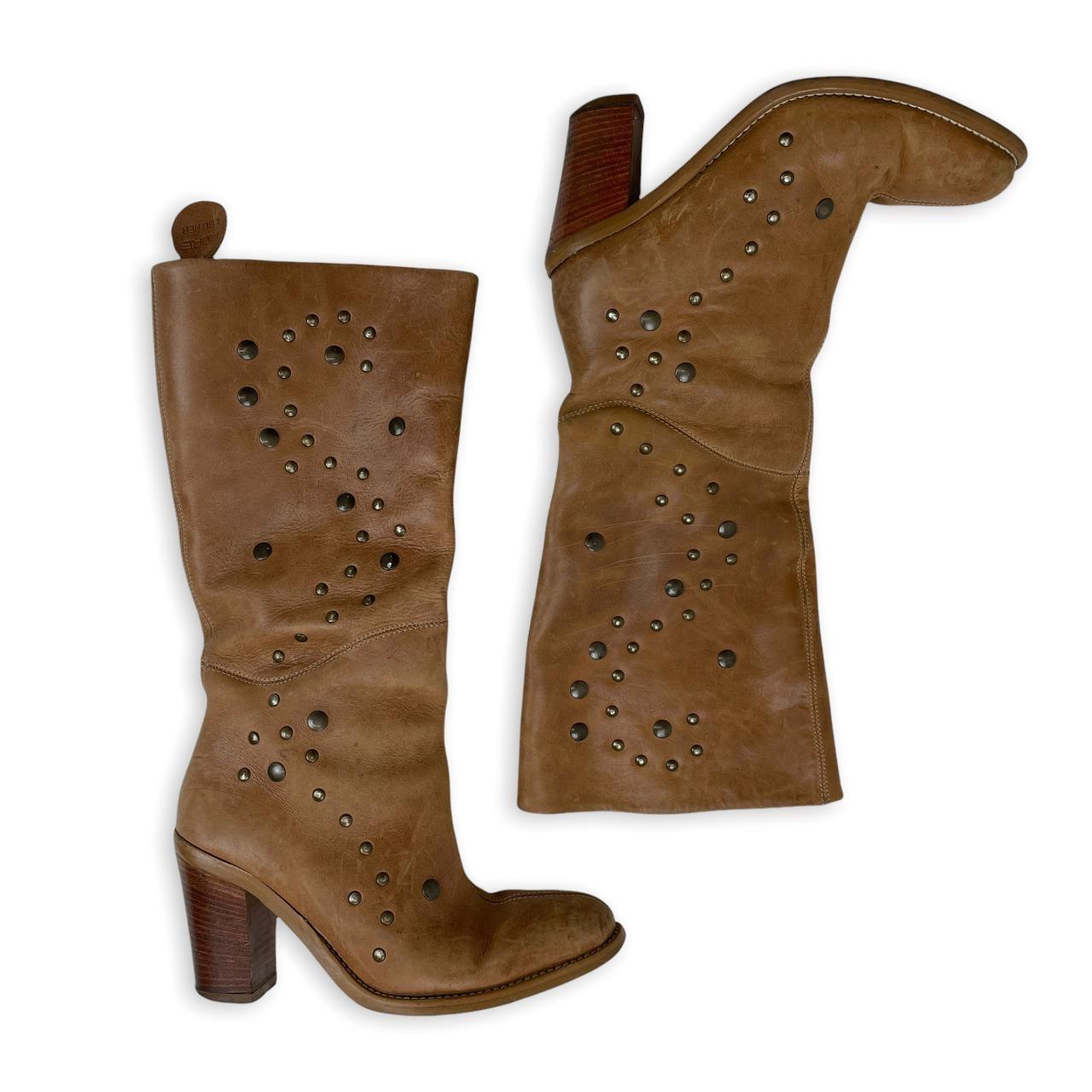 Women's Tan Boots Depop