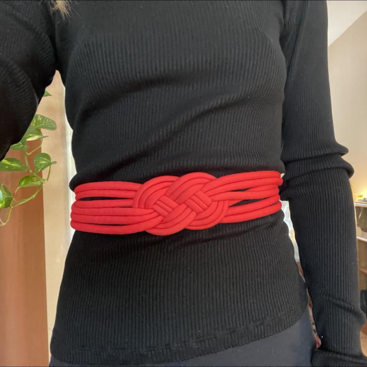 Women's Red Belt | Depop