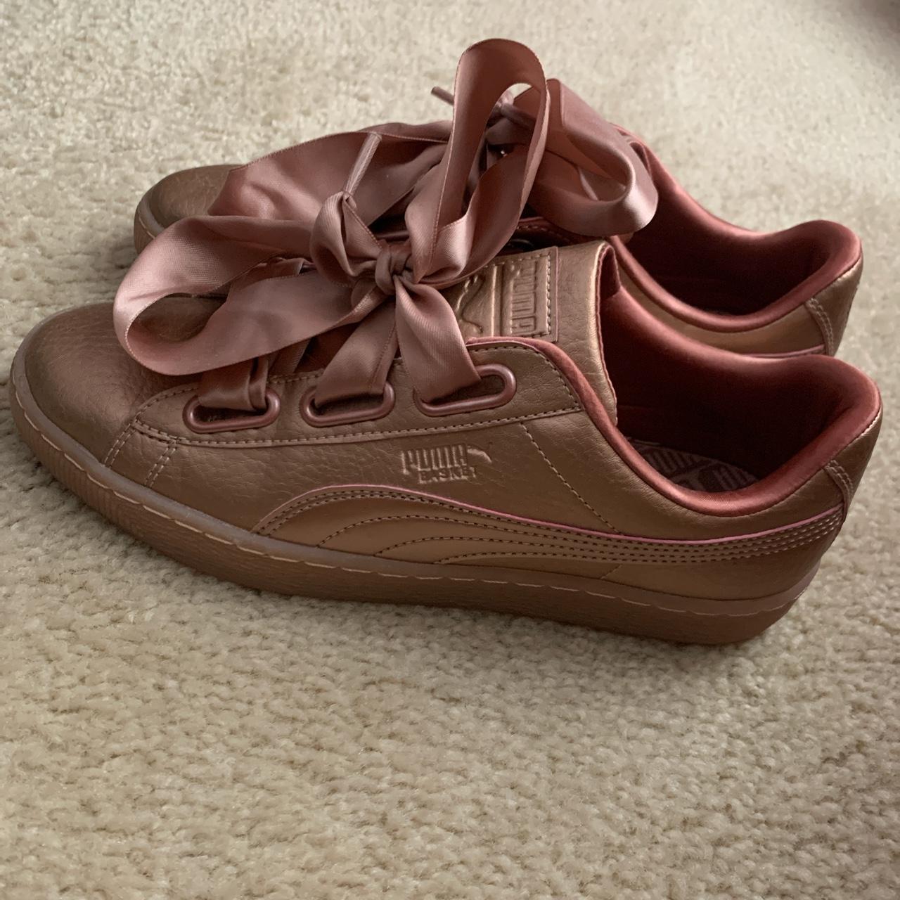Fenty Puma shoes in pink/rose These are Depop